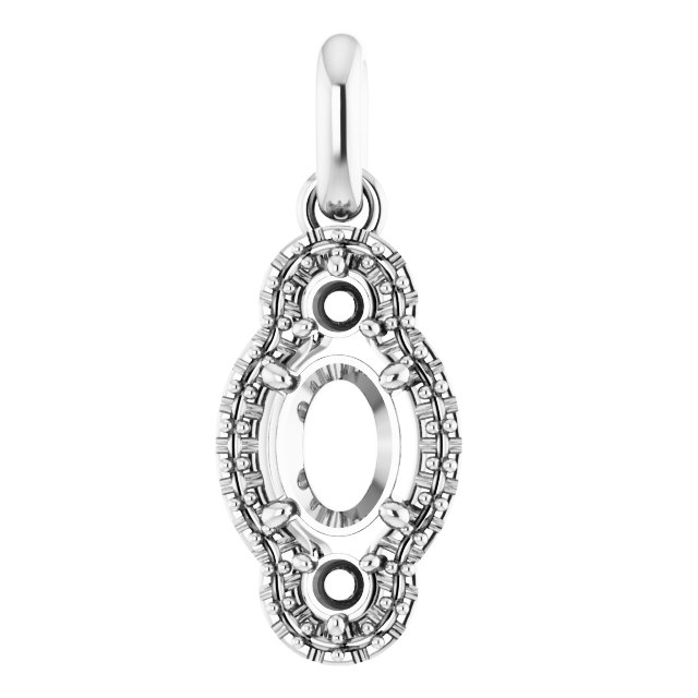 Halo-Style Pendant