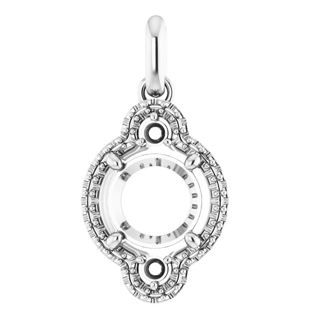 Halo-Style Pendant