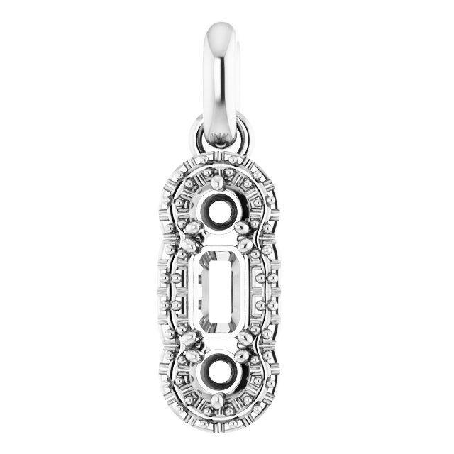 Halo-Style Pendant