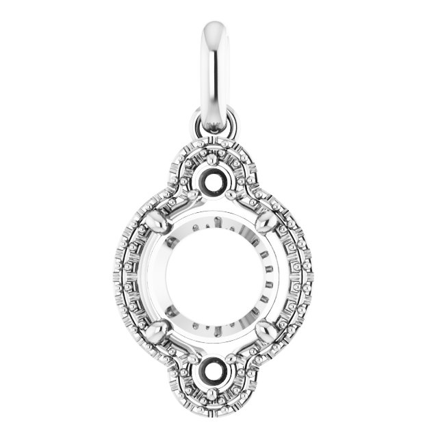 Halo-Style Pendant