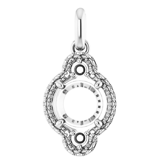 Halo-Style Pendant