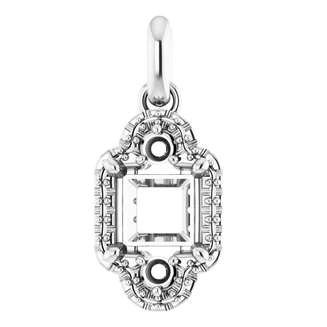 Halo-Style Pendant
