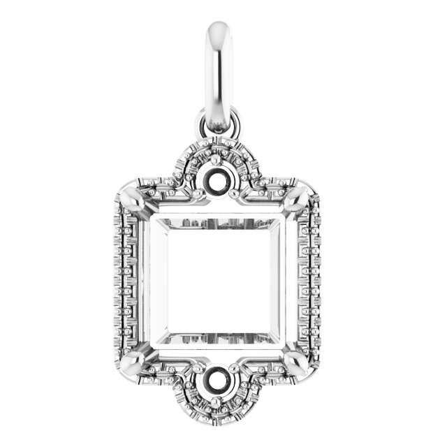 Halo-Style Pendant
