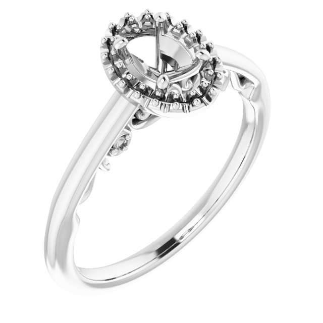 14k White Gold