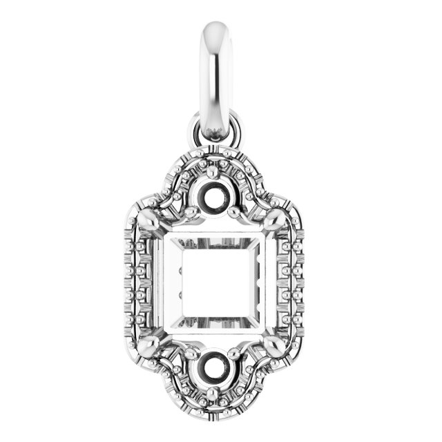 Halo-Style Pendant