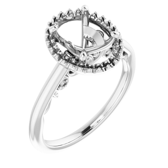 Halo-Style Engagement Ring