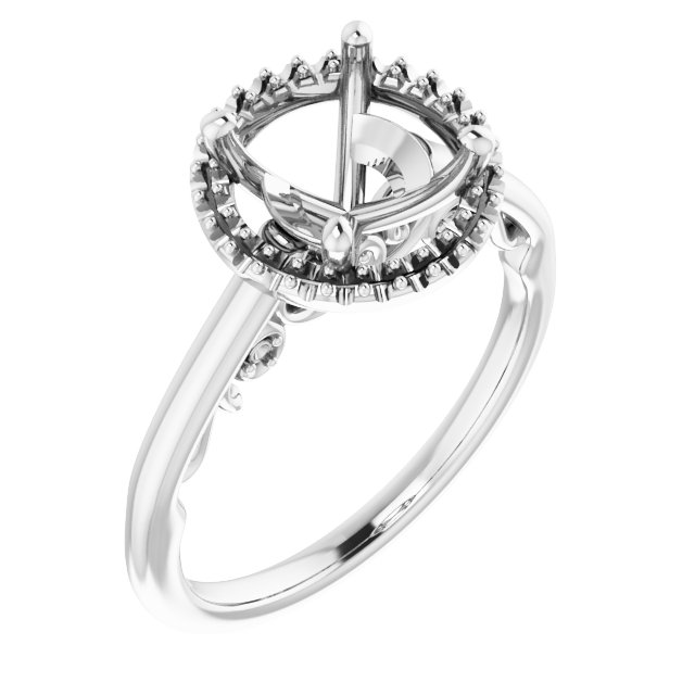Halo-Style Engagement Ring
