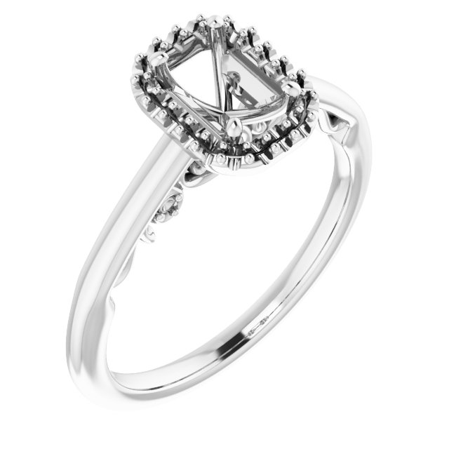14k White Gold