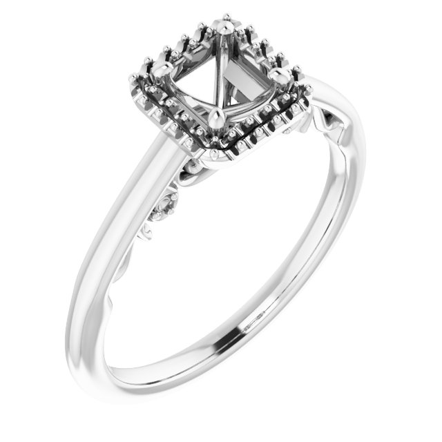 Halo-Style Engagement Ring