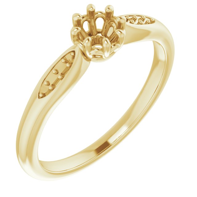 14k Yellow Gold