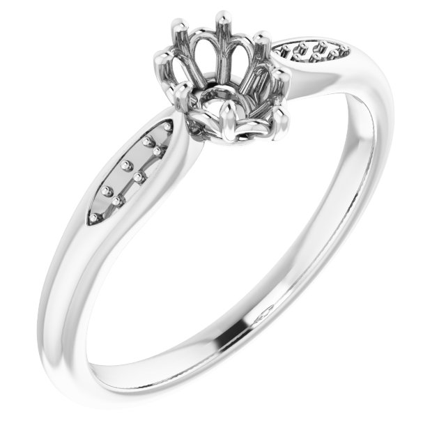 14k White Gold