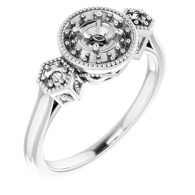 Halo-Style Ring