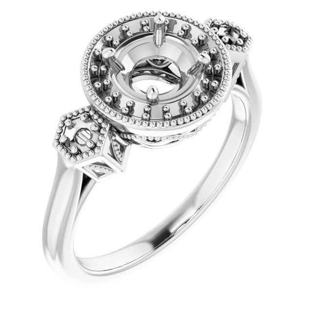 Halo-Style Ring
