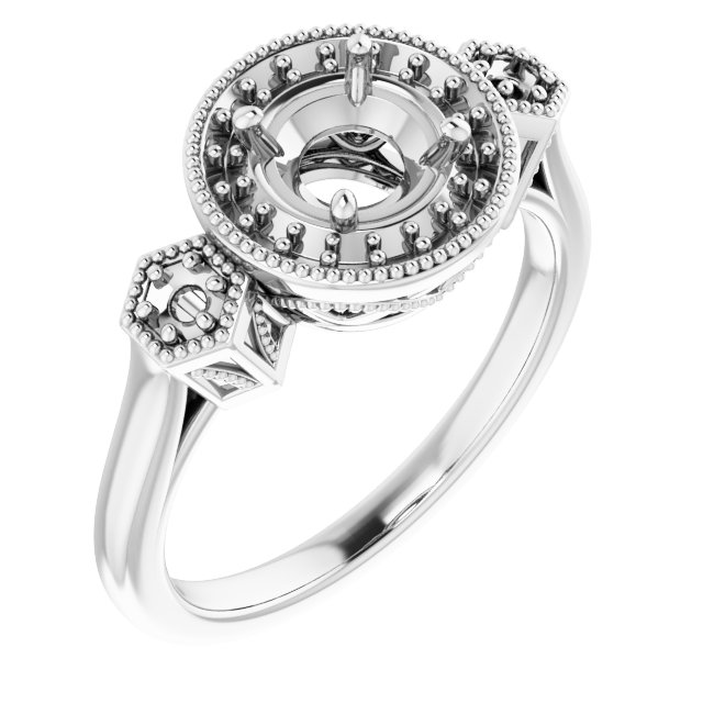 Halo-Style Ring