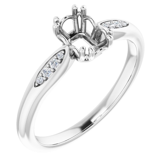14k White Gold