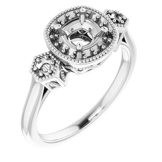 Halo-Style Ring
