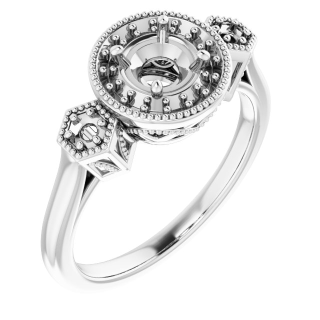 Halo-Style Ring