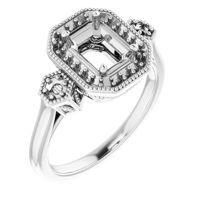 Halo-Style Ring