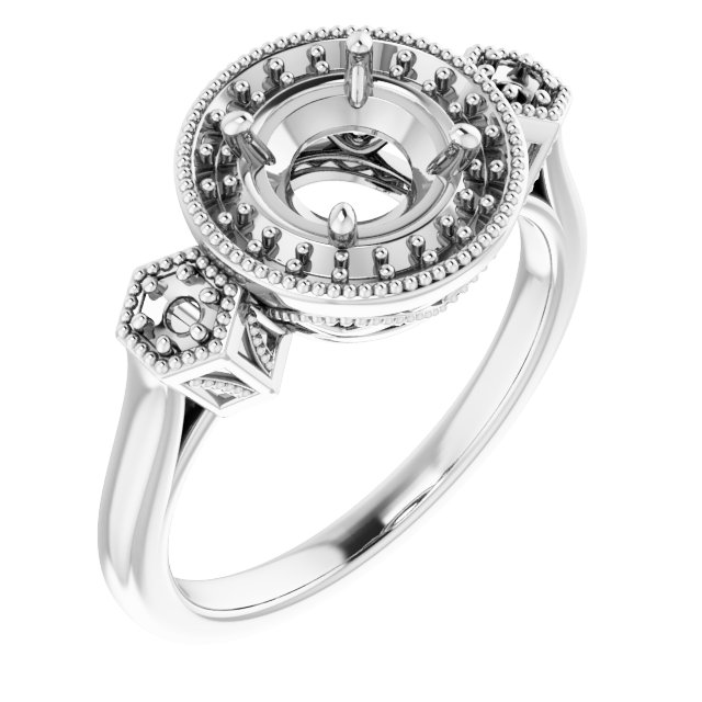 Halo-Style Ring