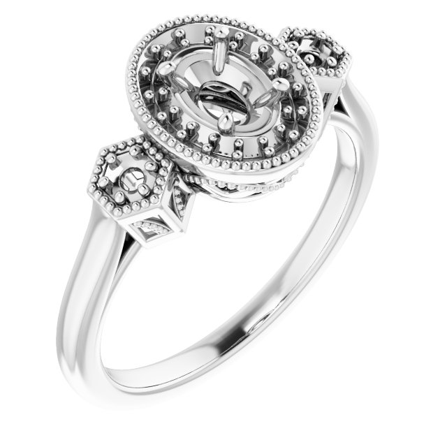 14k White Gold