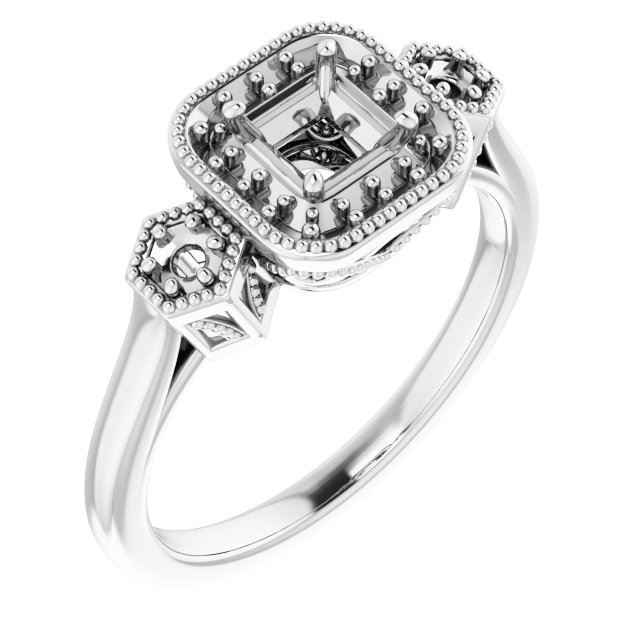 Halo-Style Ring