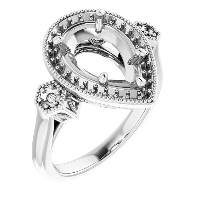 Halo-Style Ring