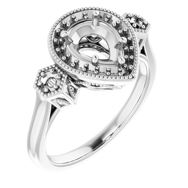 Halo-Style Ring
