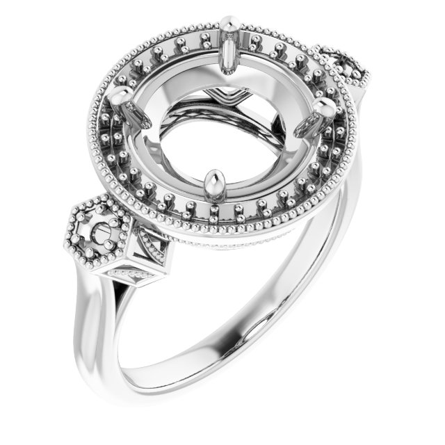 Halo-Style Ring
