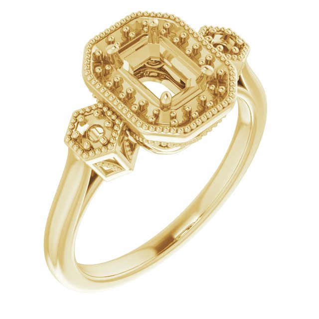 14k Yellow Gold
