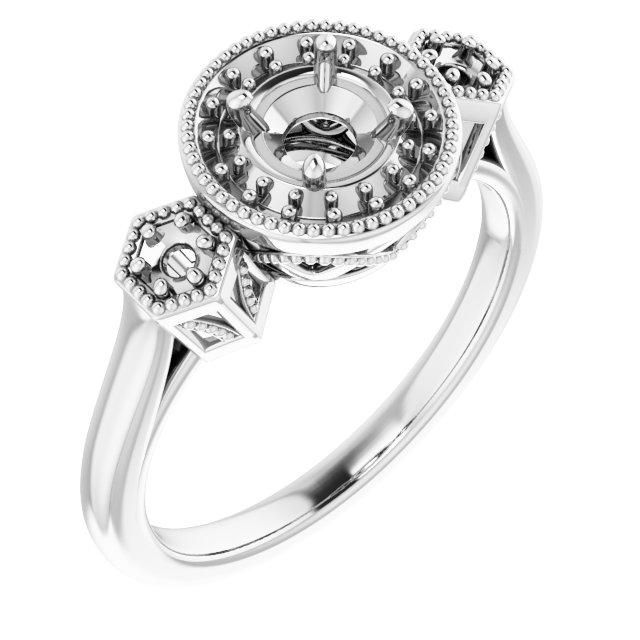 Halo-Style Ring
