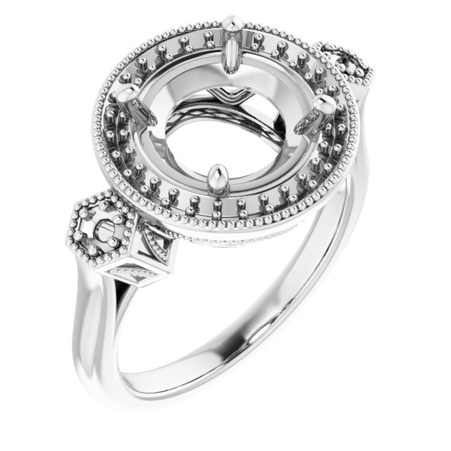 Halo-Style Ring