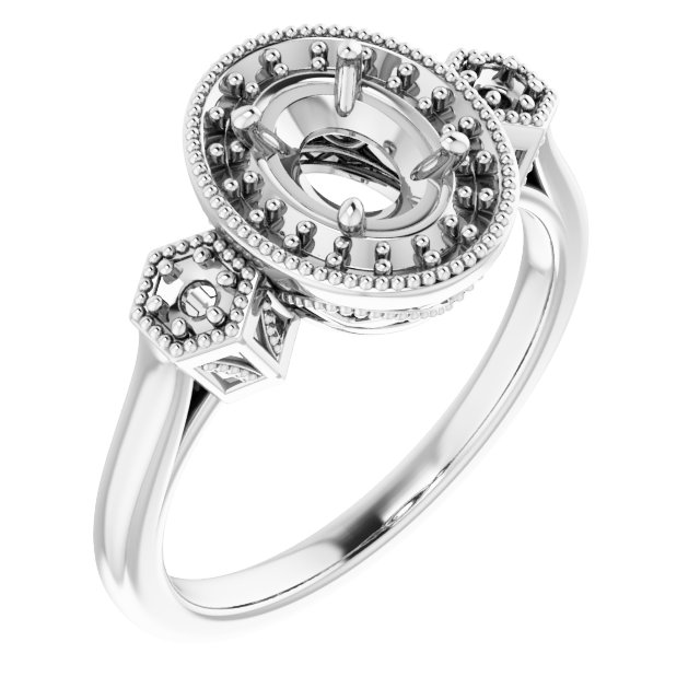 Halo-Style Ring