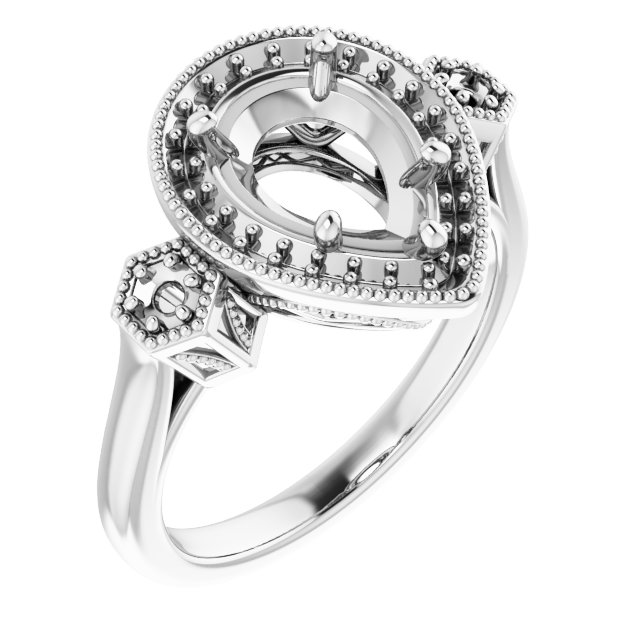 Halo-Style Ring