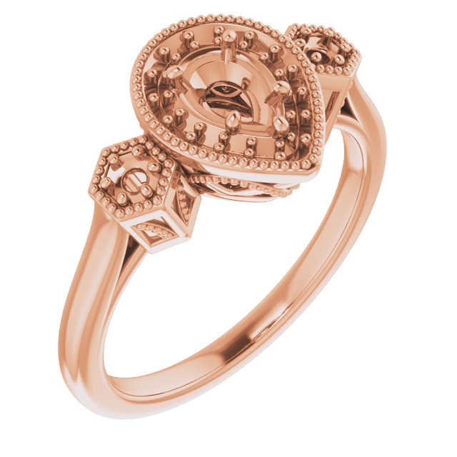 14k Rose Gold