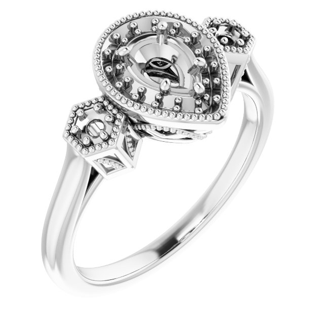 Halo-Style Ring