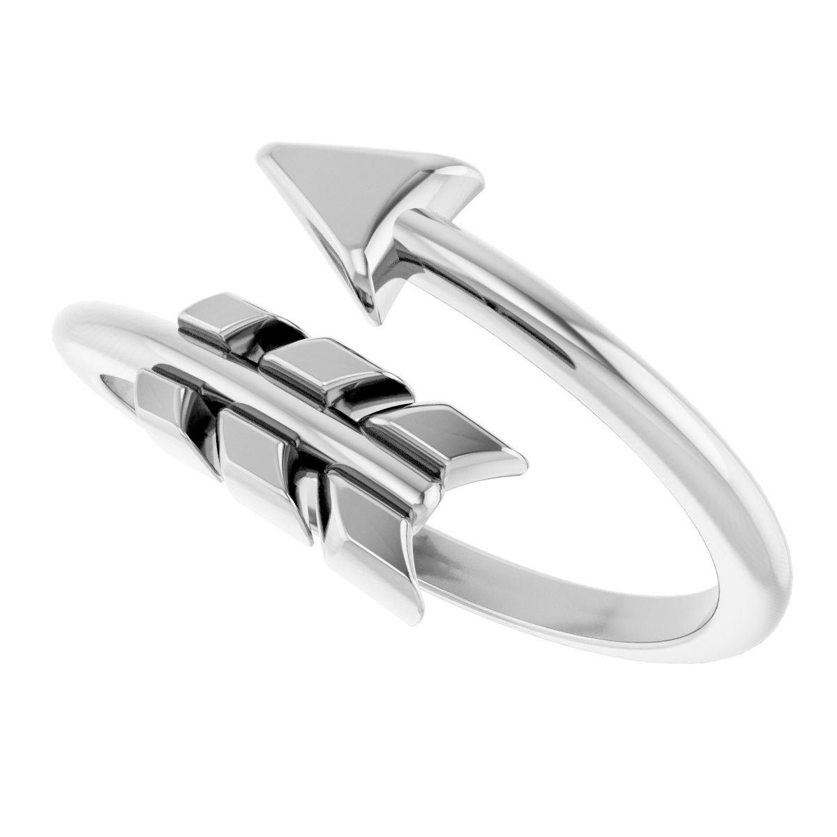 Sterling Silver Arrow Ring 