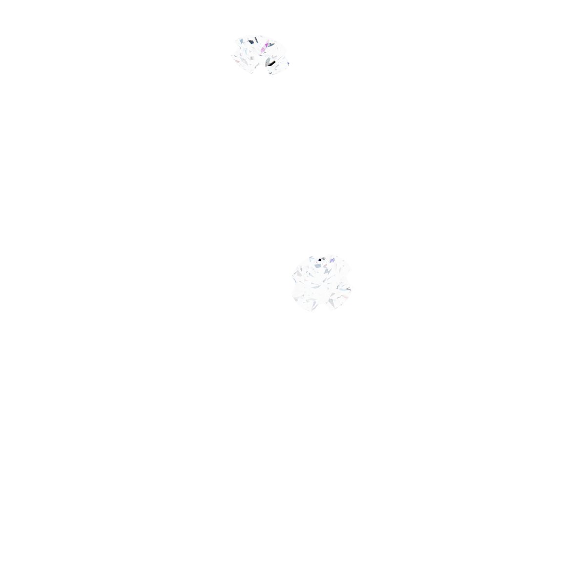 14k White Gold