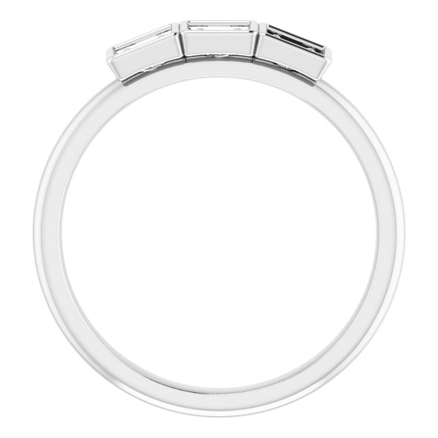 1/5 CTW Natural Diamond Stackable Ring view 2