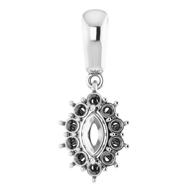14k White Gold