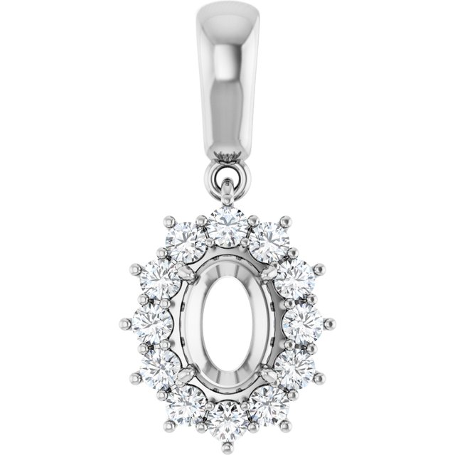 14k White Gold