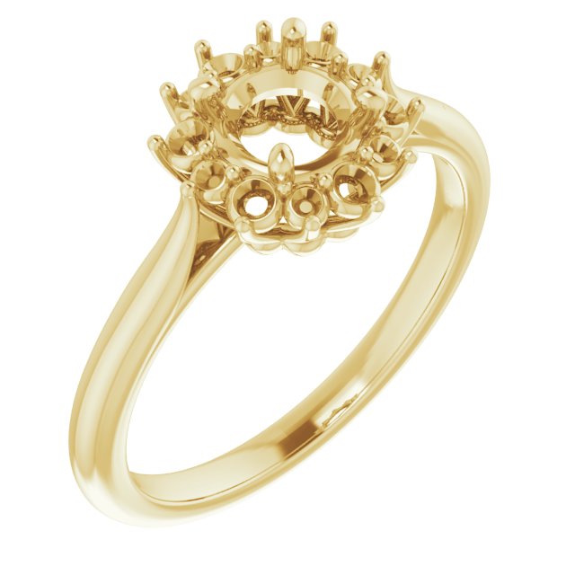 Halo-Style Ring