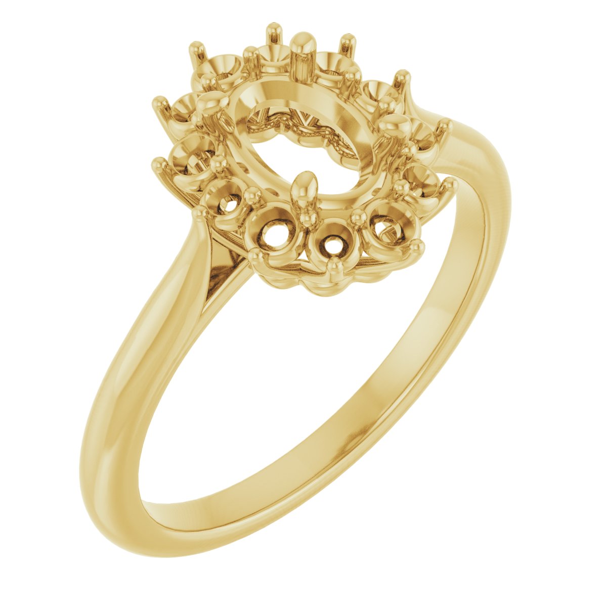 Halo-Style Ring