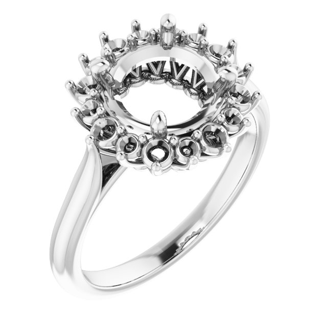 Halo-Style Ring