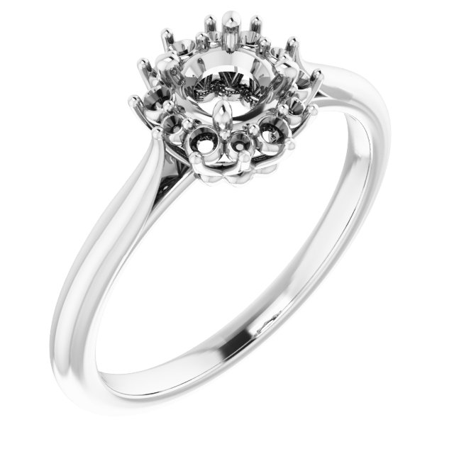 Halo-Style Ring