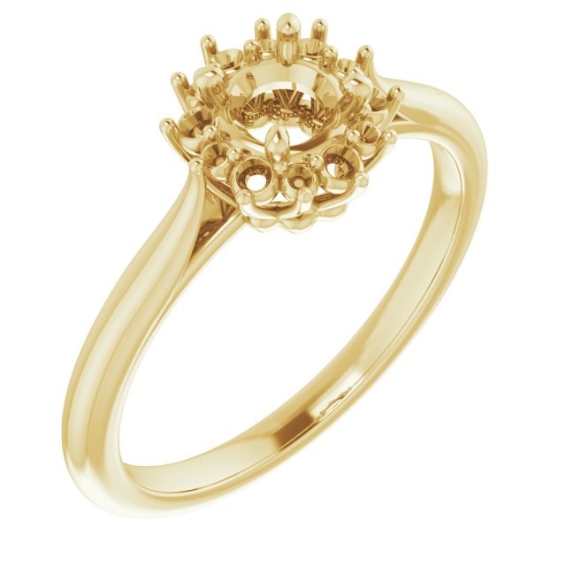 Halo-Style Ring