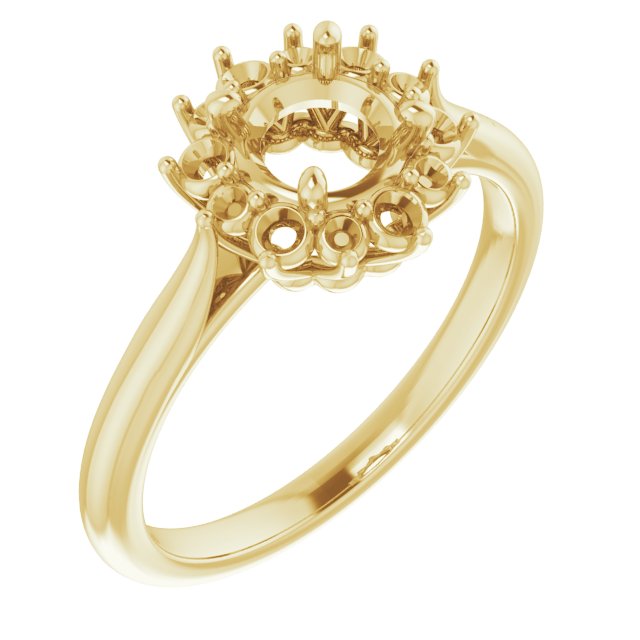 Halo-Style Ring