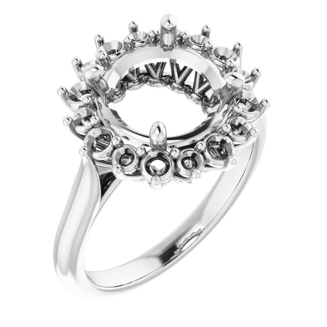 Halo-Style Ring