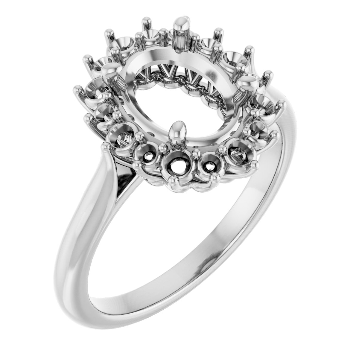 Halo-Style Ring
