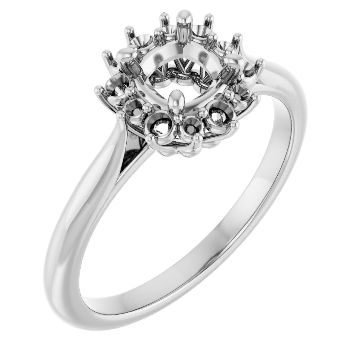 Halo-Style Ring