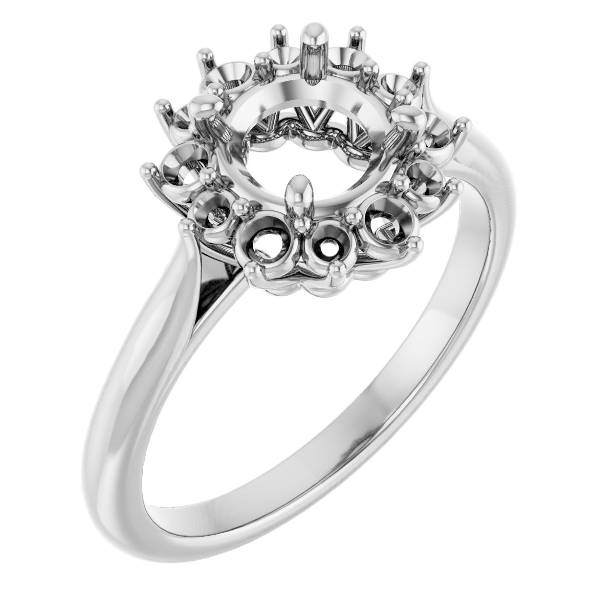 Halo-Style Ring